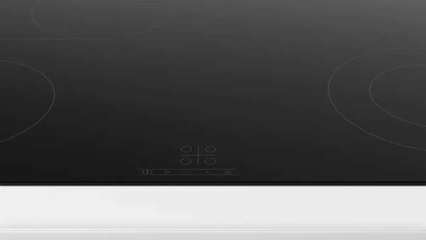 BOSCH PKN811BA2E Serie 4 Elektro-Kochfeld 80 cm Schwarz, Rahmenlos aufliegend